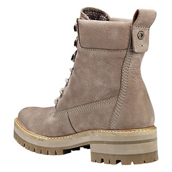 TIMBERLAND Women's Courmayeur
Valley 6" Boots Taupe Size 10 - Picture 3 of 16